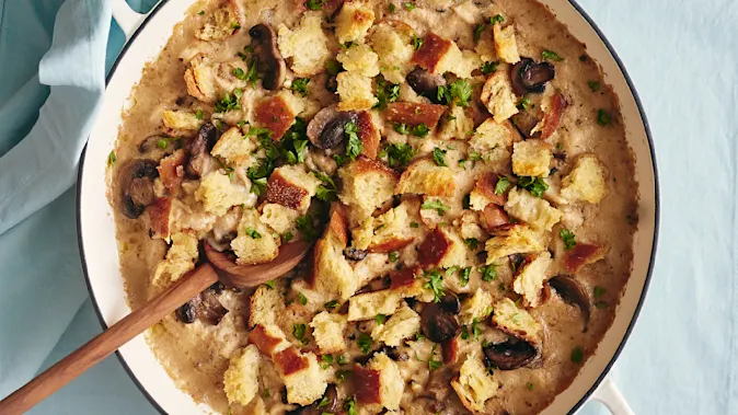 Creamiest Mushroom Chicken Casserole3