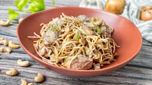 Chinese Cashew Chicken Bake