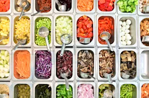 What should you say at a salad bar restaurant? image