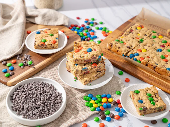 Monster Cookie Bars