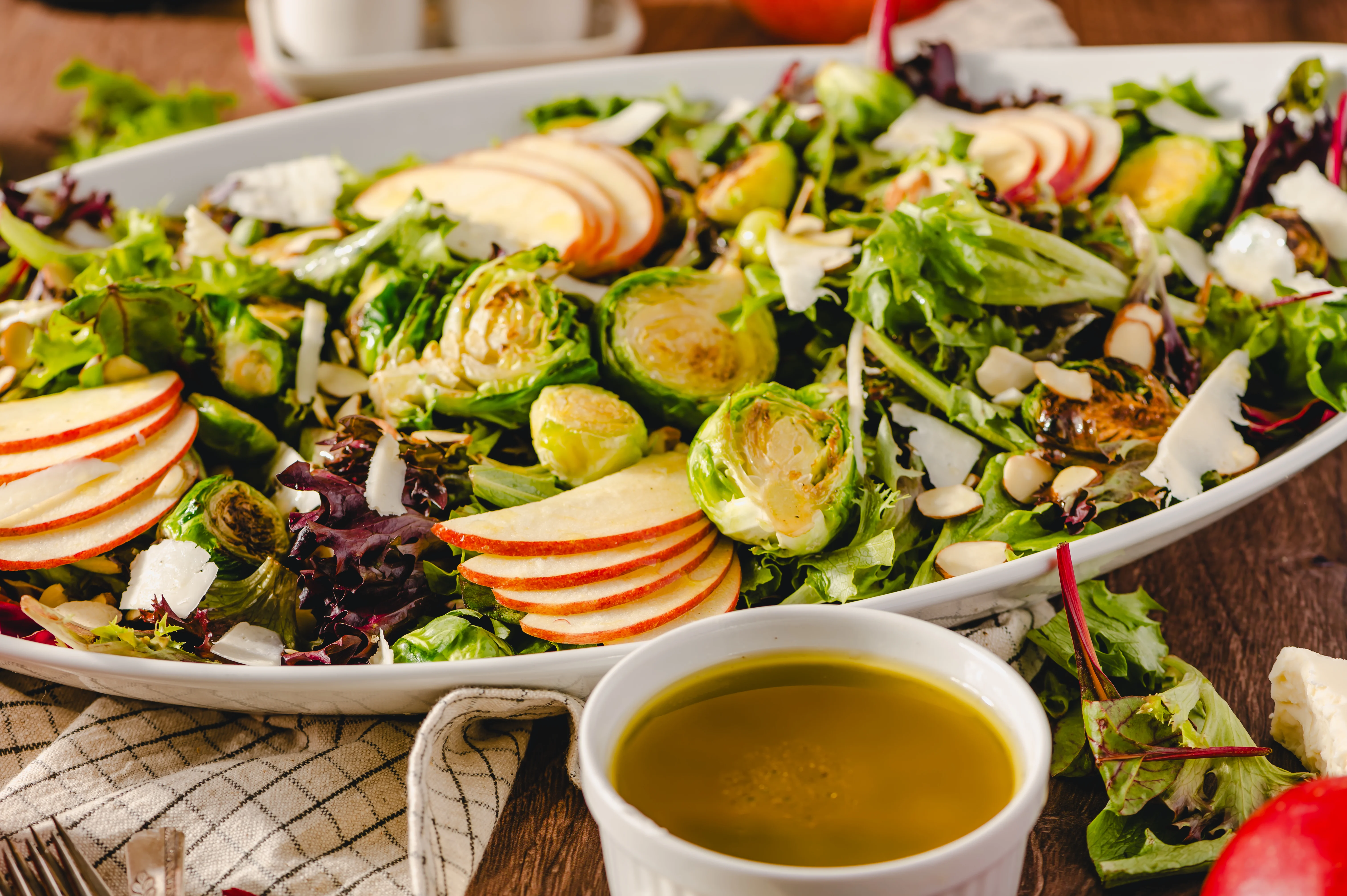 Honeycrisp Brussels Salad | Recipe Reader