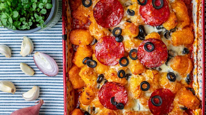 Pizza Tot Casserole 1 (1)