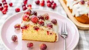 Cranberry Season Cake