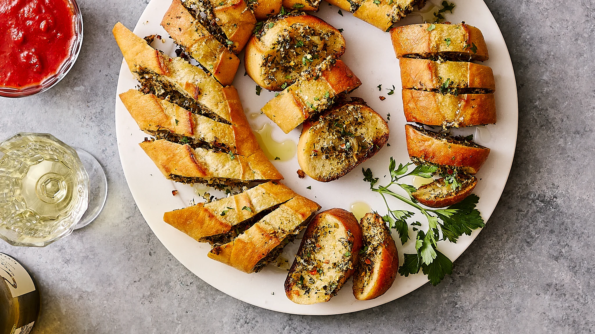 Deck-the-Halls Parmesan Bread | Recipe Reader