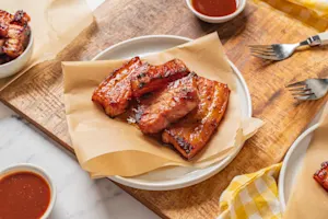 Oven BBQ Pork Belly