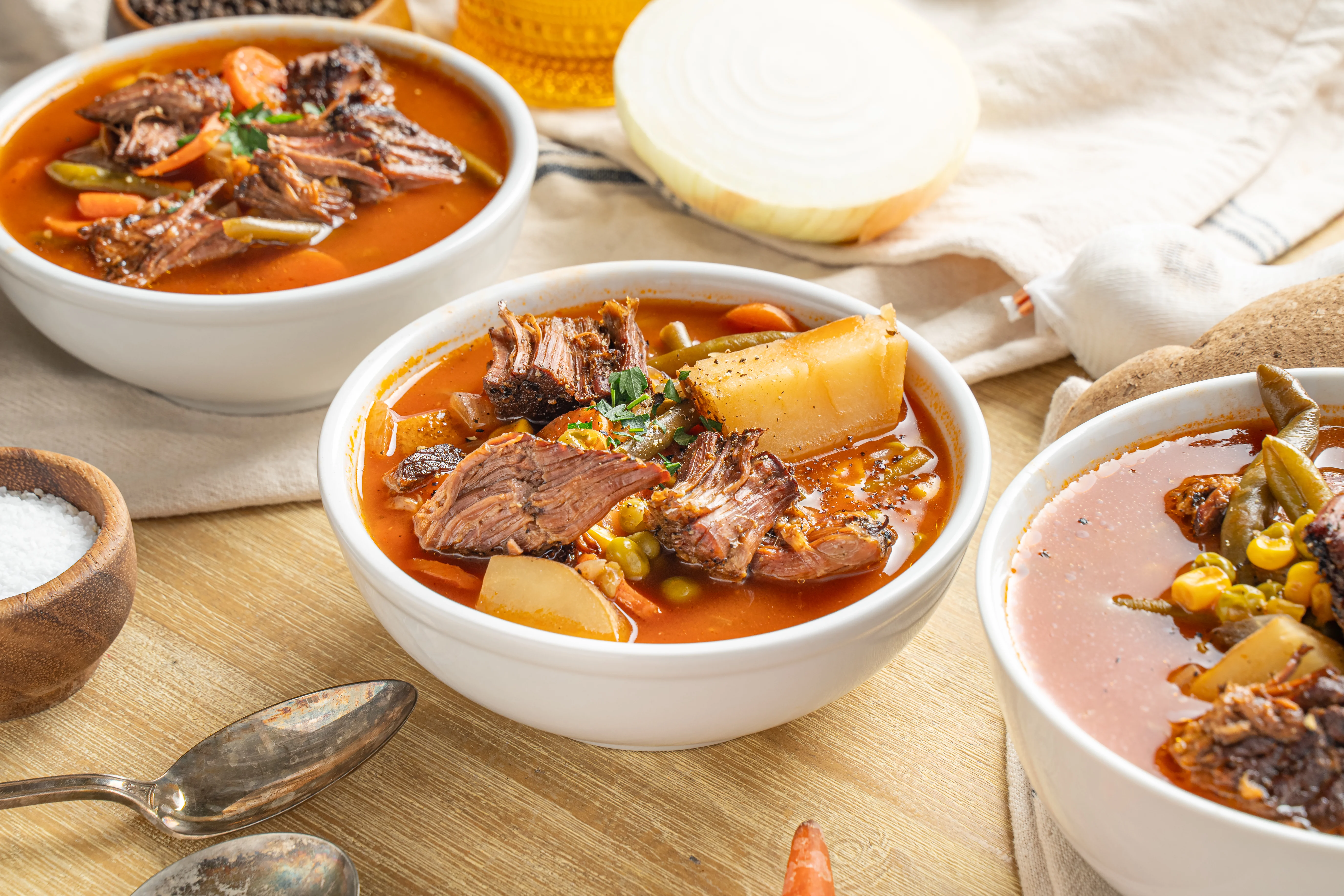 Beefy Vegetable Soup | Mama's Cooking