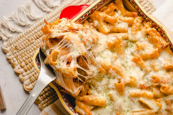 Mom-s Baked Rigatoni Pasta-4
