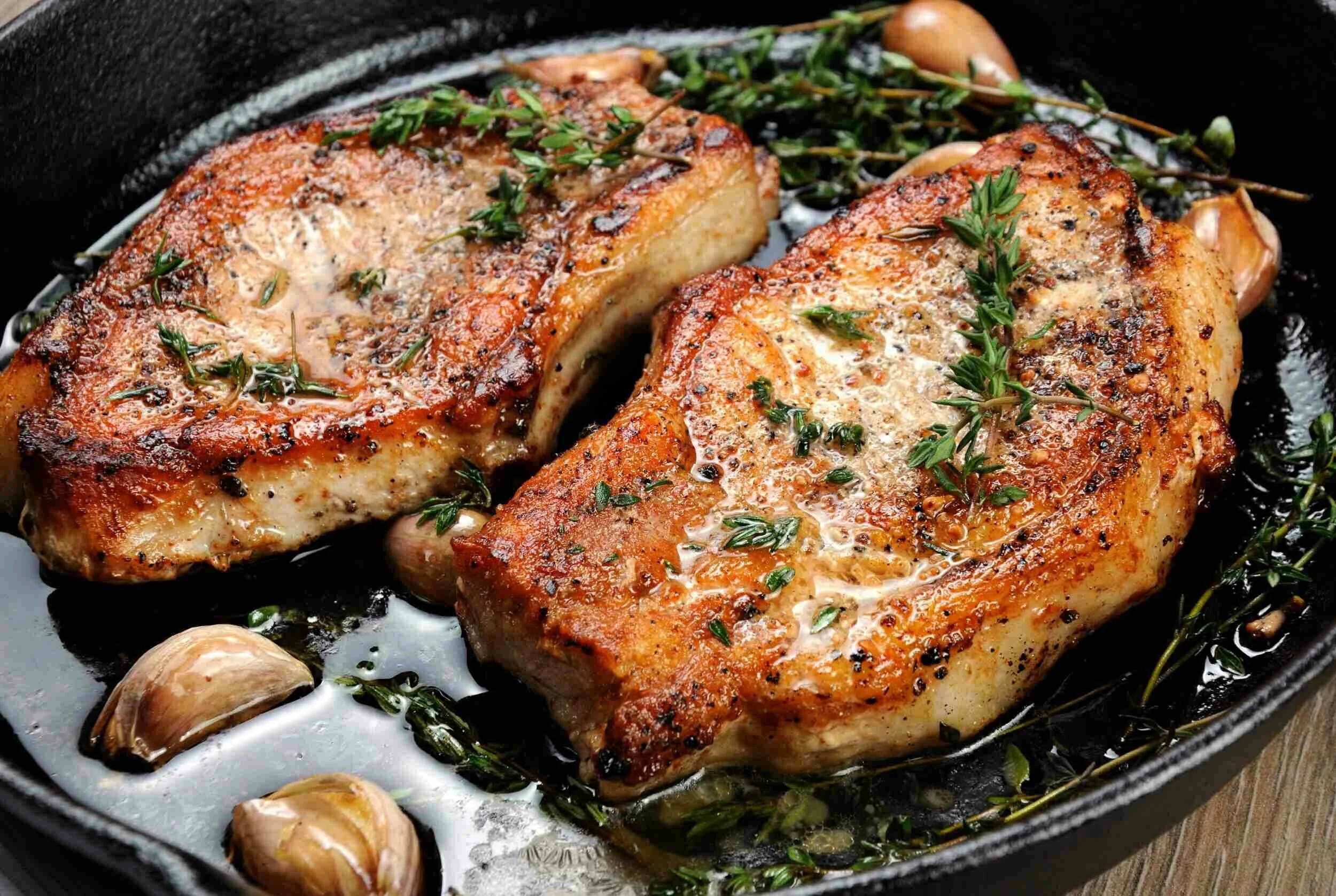 Garlic Butter Pork Chops | Command Cooking