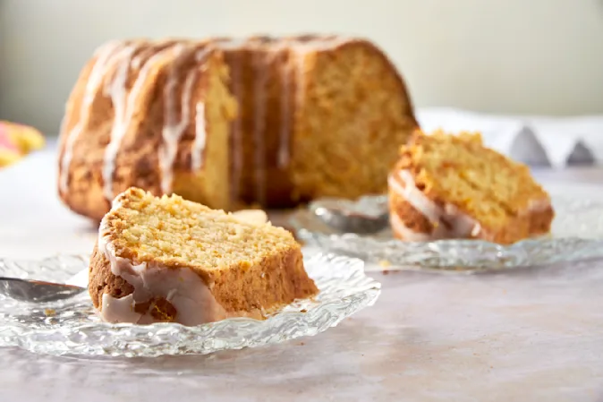 Summer Squash Pound Cake
