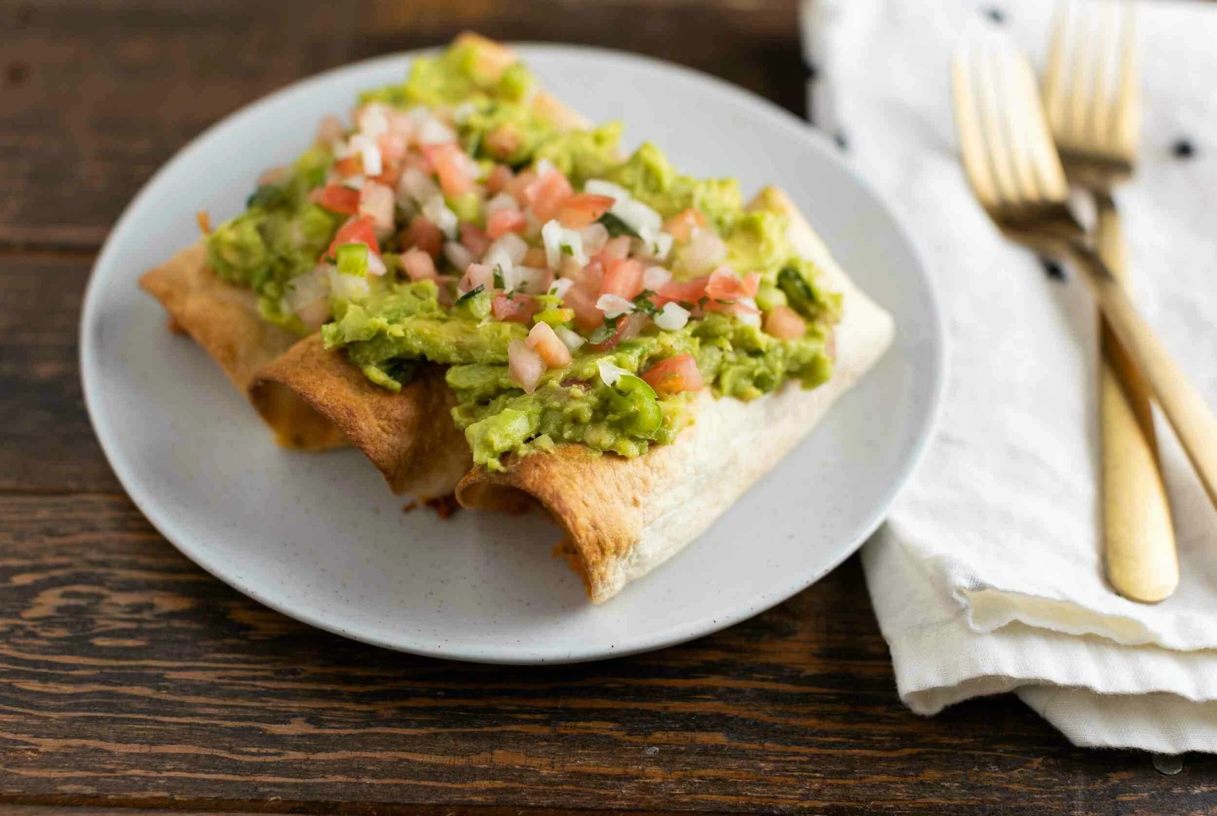 Baked Chicken Chimichangas | Recipe Saver