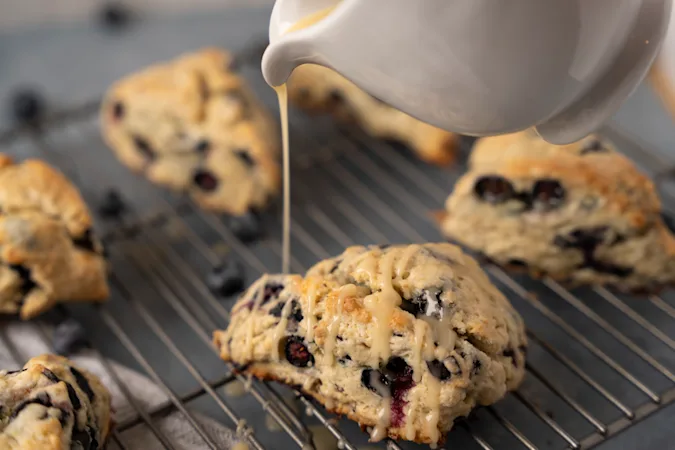 Easy Blueberry Scones