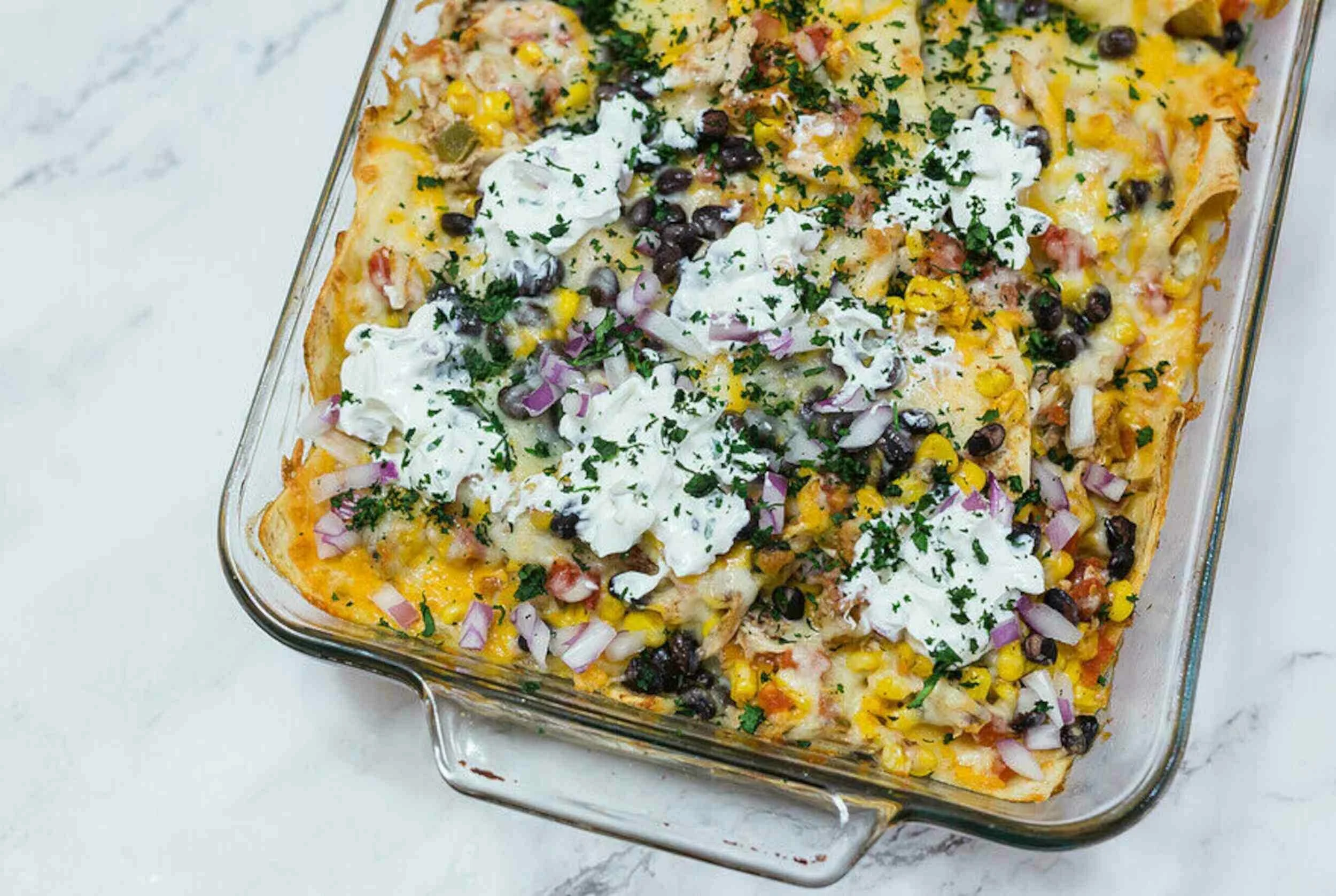 Chicken Tortilla Dump Dinner | Cooking Professionally