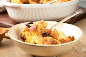 Perfect Raisin Bread Pudding