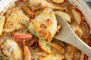 Chicken a la Normande