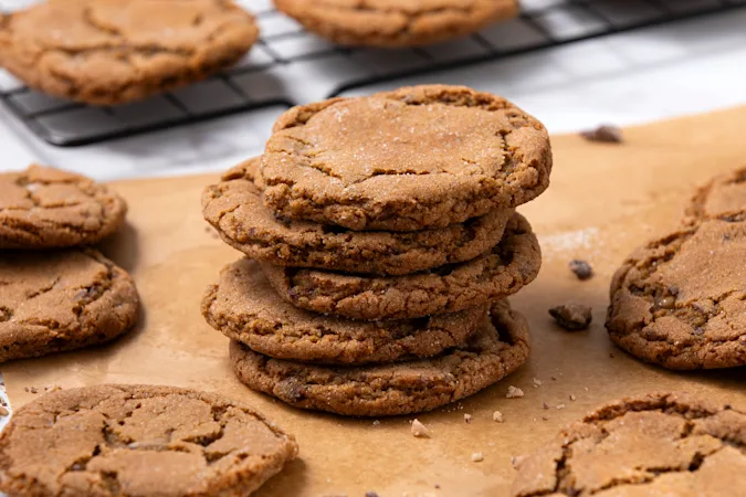 Spiced Toffee Cookies