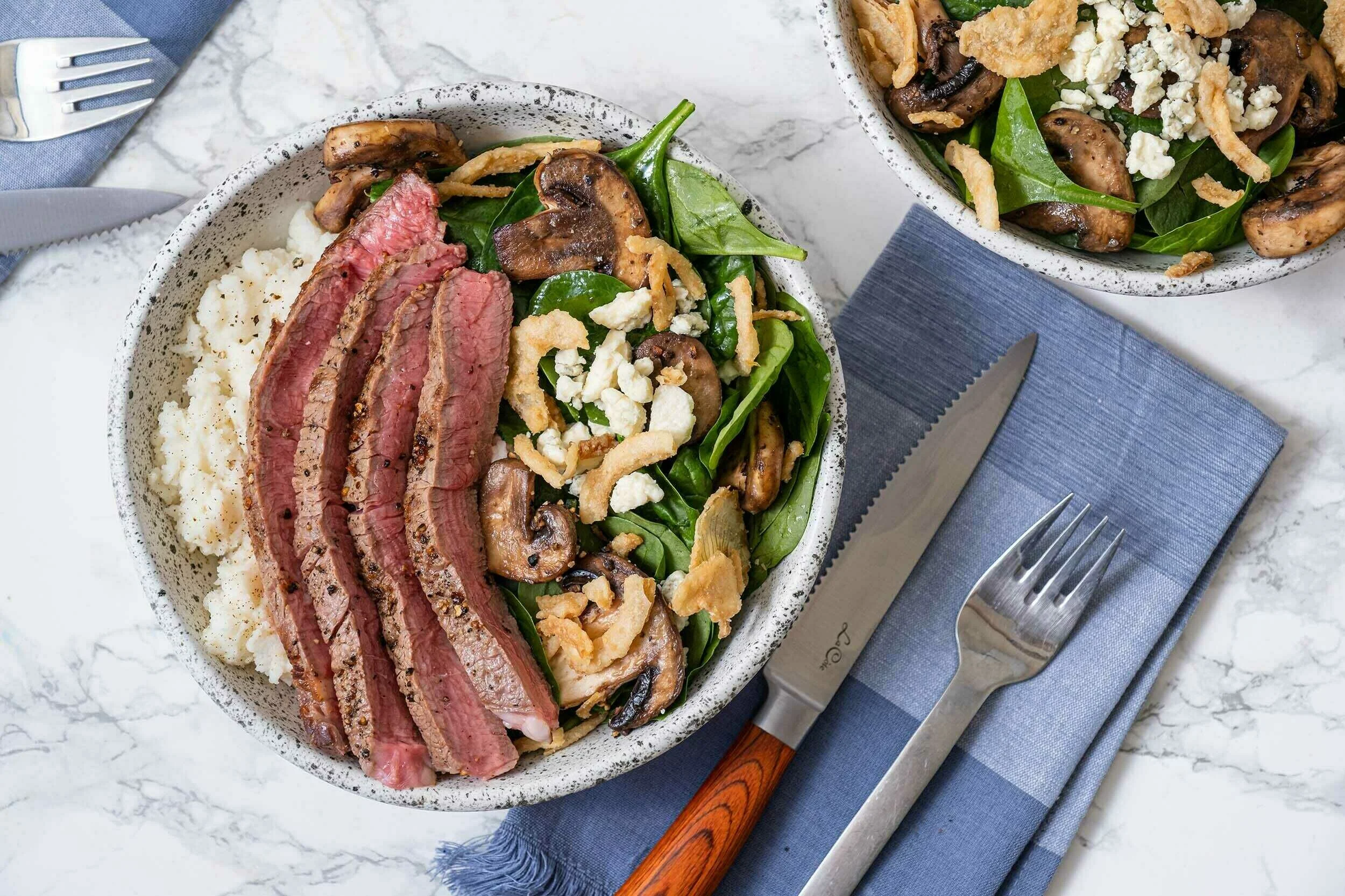 Steak & Mashed Potato Bowl | Cooking Professionally