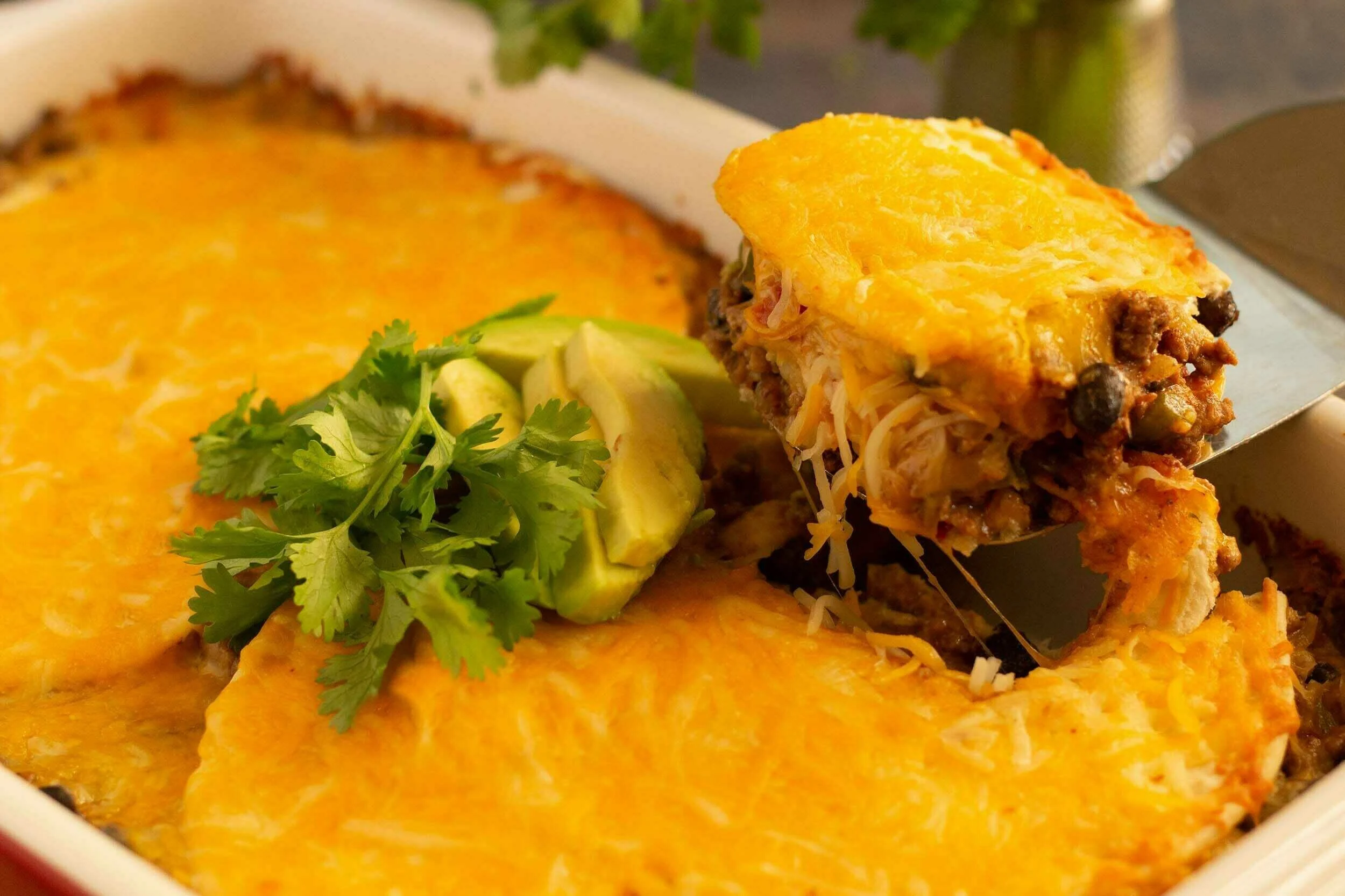 Layered Taco Lasagna | Cooking Professionally