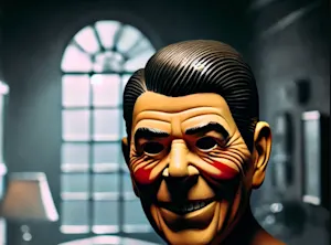Naked Intruder in Reagan Mask: New Year’s Eve Nightmare-1