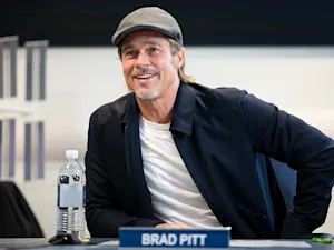 Brad Pitt at NASA Space Operations Center 2019