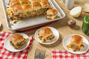 Cheese Steak Sliders