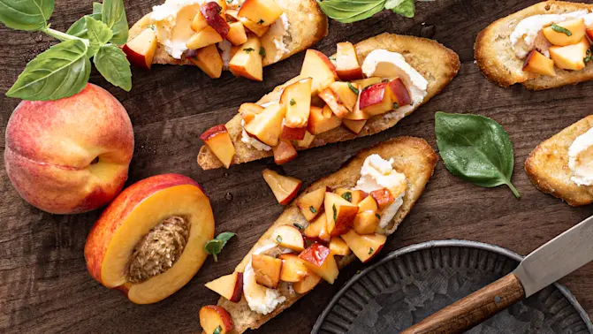 Peach Bruschetta 2