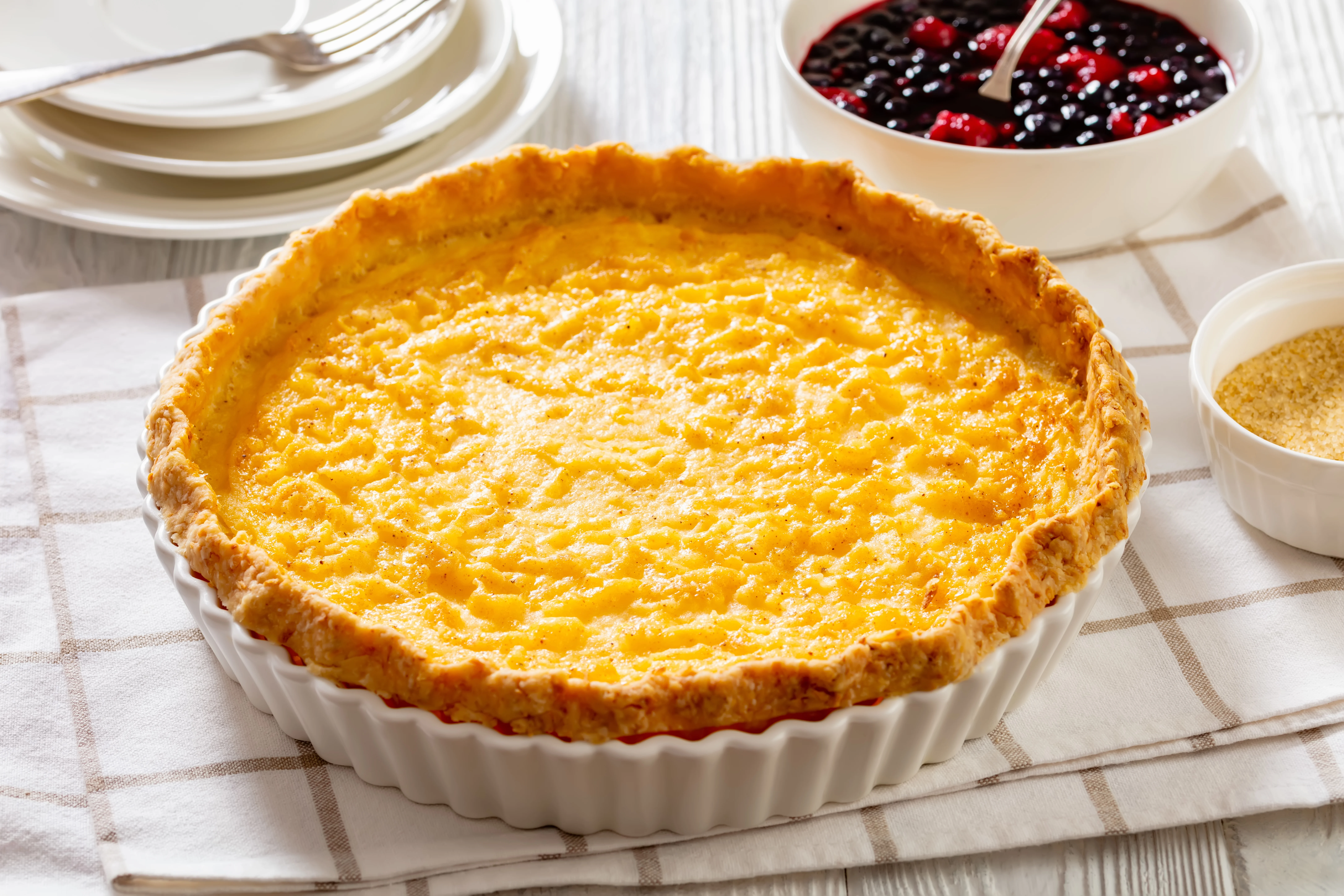 Martha's Lemon Chess Pie | Command Cooking