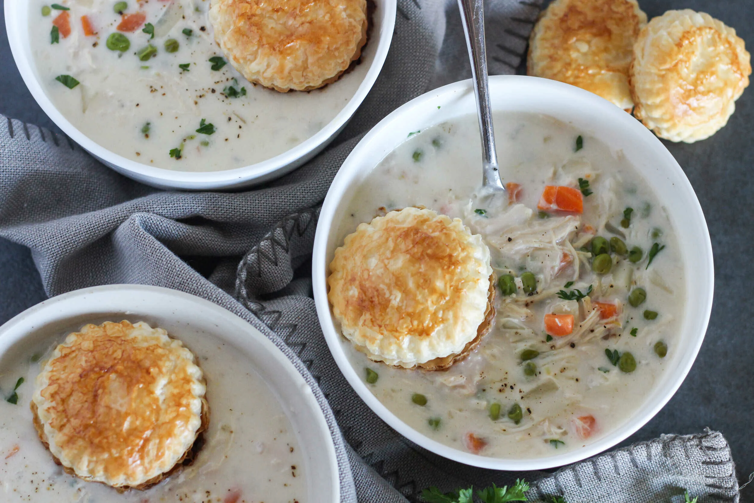 Chicken Pot Pie Soup | Cooking Professionally