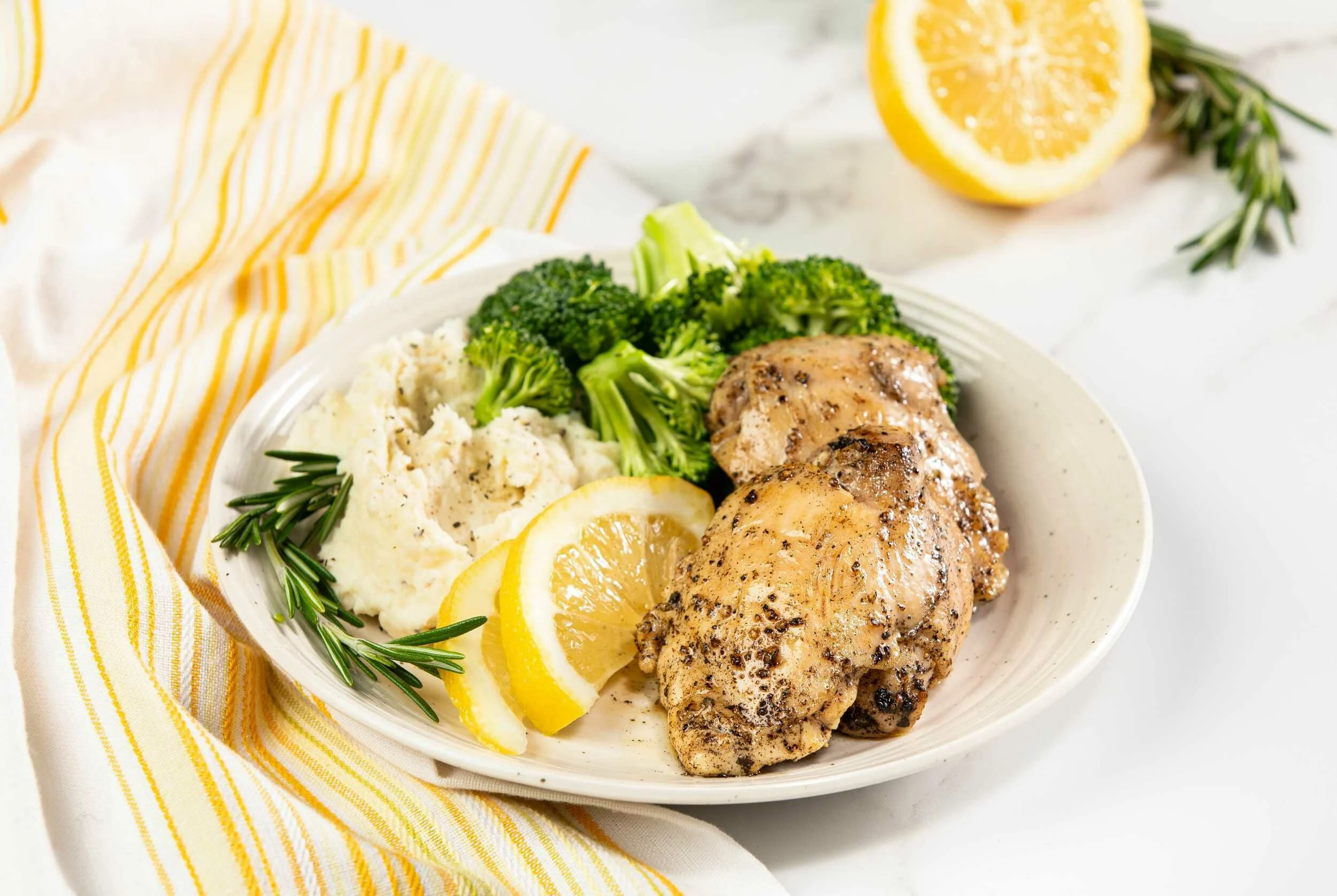 Rosemary Lemon Chicken Thighs | Cooking Professionally