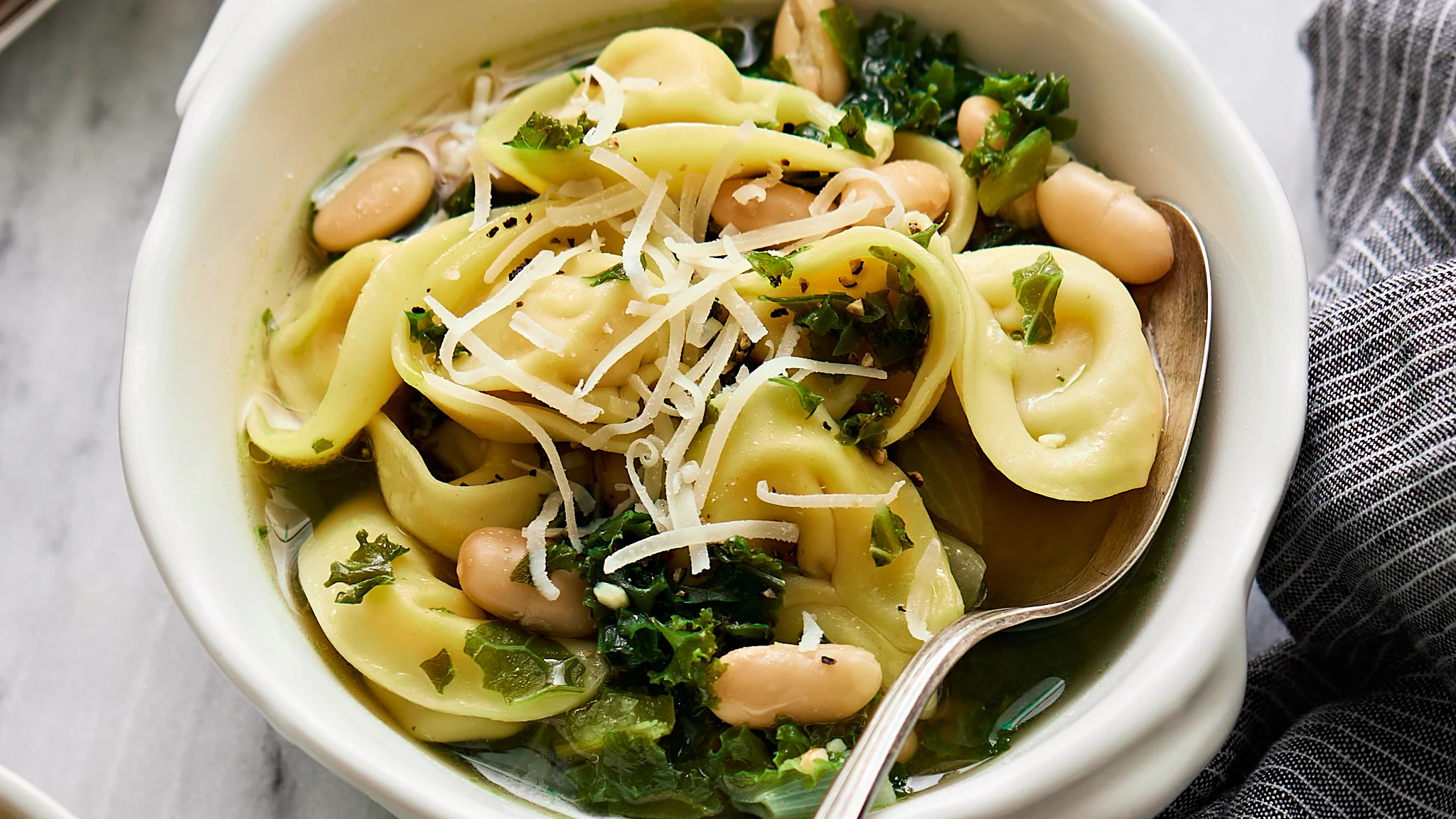 Tony's Tortellini Soup | Easier Eats