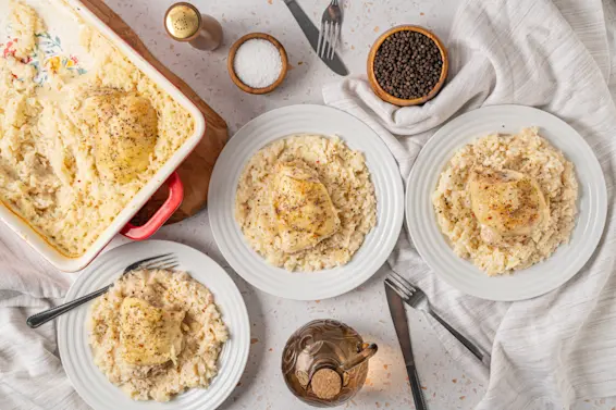 Homestyle Chicken & Rice Supper