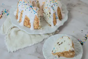 Confetti Angel Food Cake