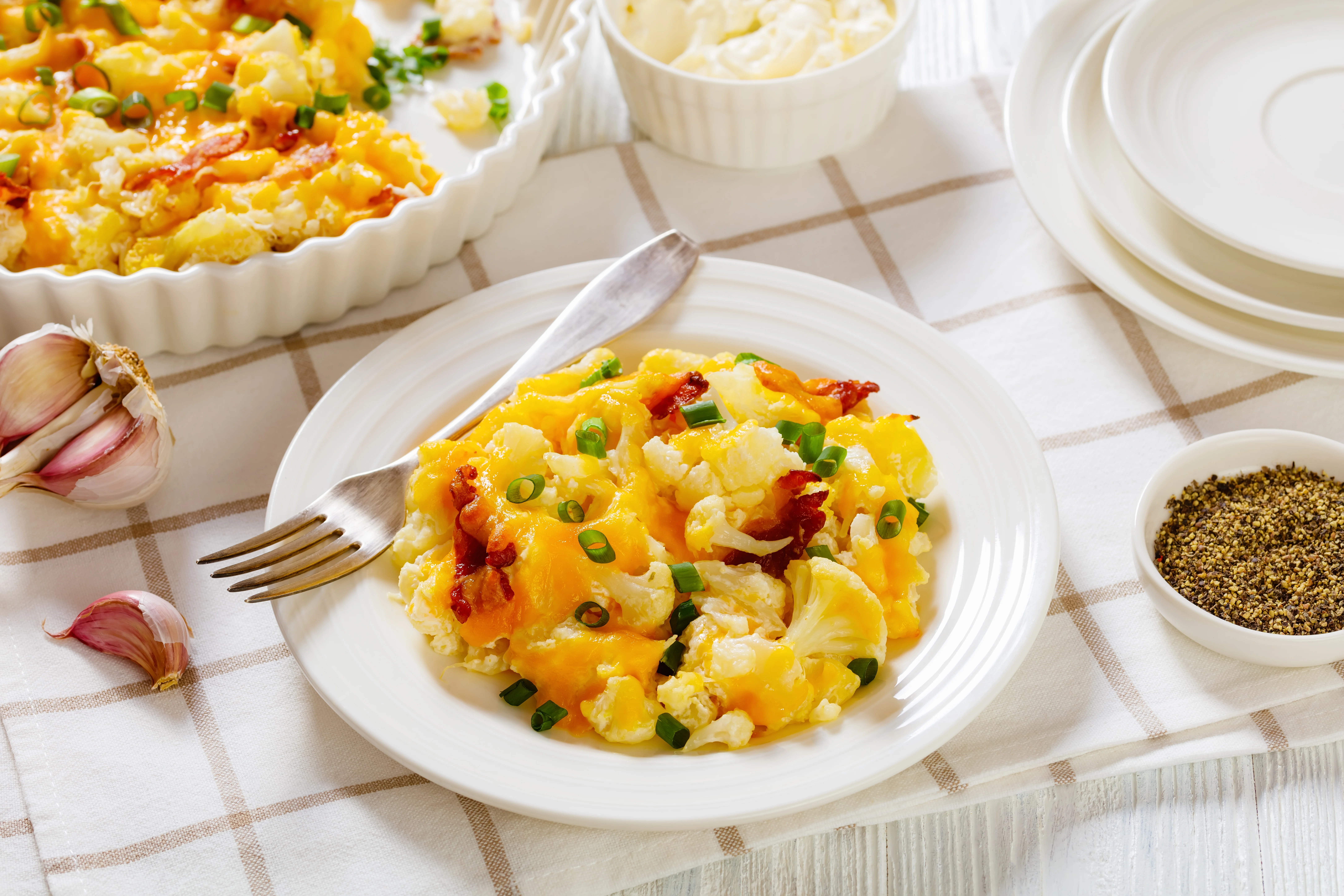 Loaded Cauliflower Casserole | Command Cooking