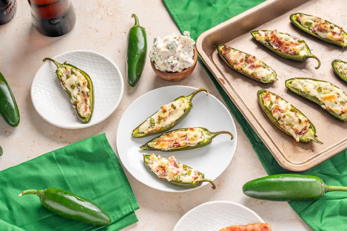 Winter Stuffed Jalapeños
