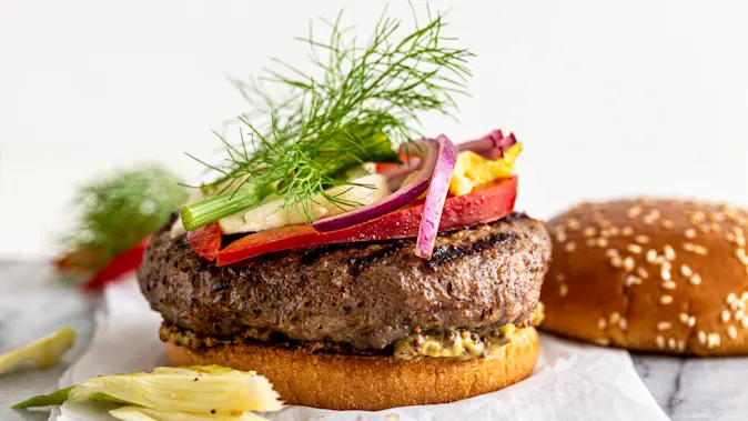 Deluxe Sausage Burger 3