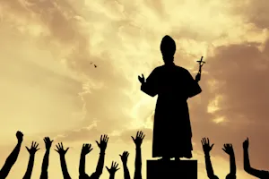 Did you hear about the pope's wardrobe issue? image
