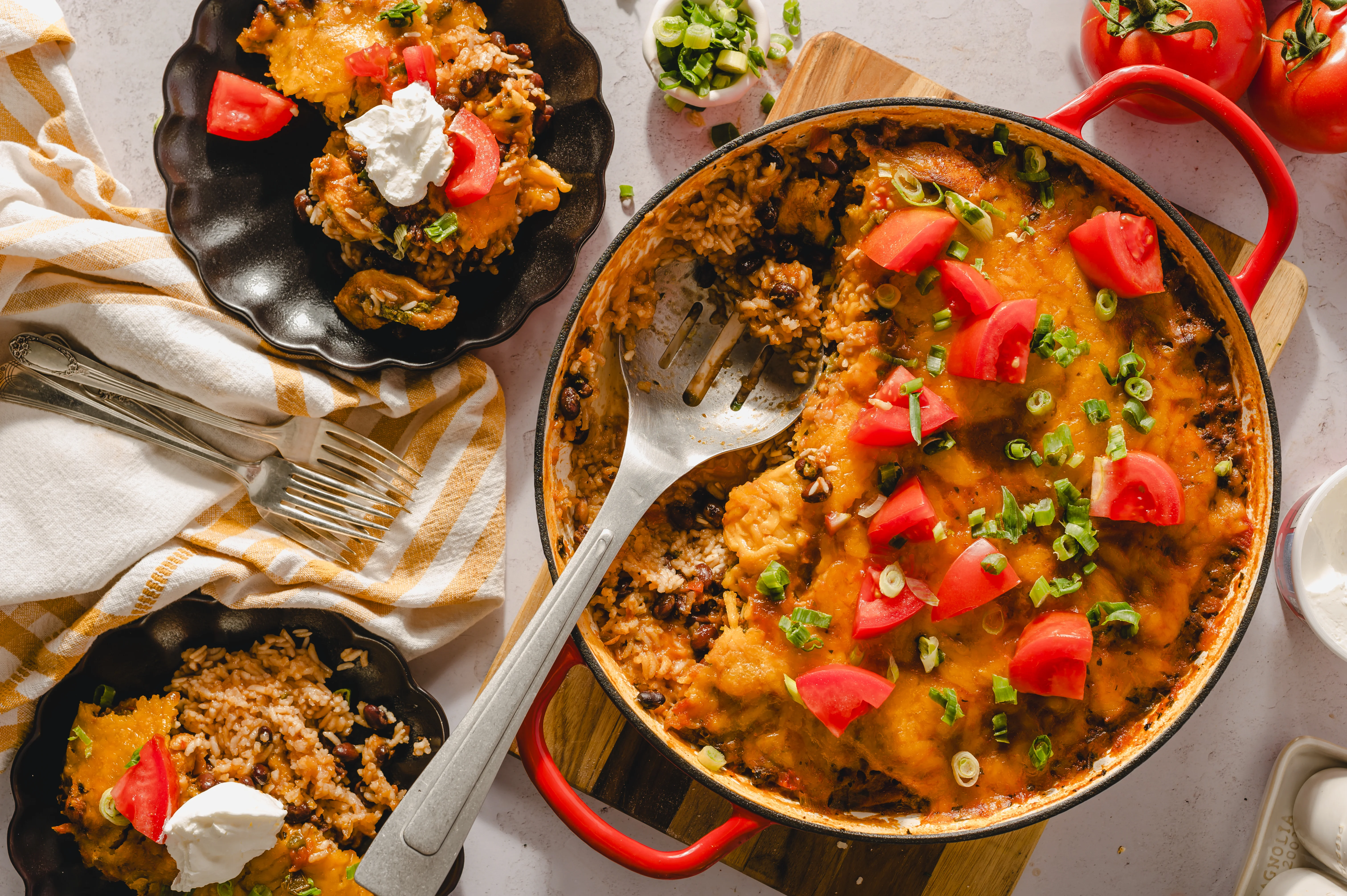 Easy Salsa Chicken Casserole | Mama's Cooking