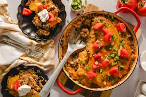 Easy Salsa Chicken Casserole-7