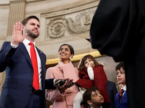 Vice President JD Vance is sworn in (01)