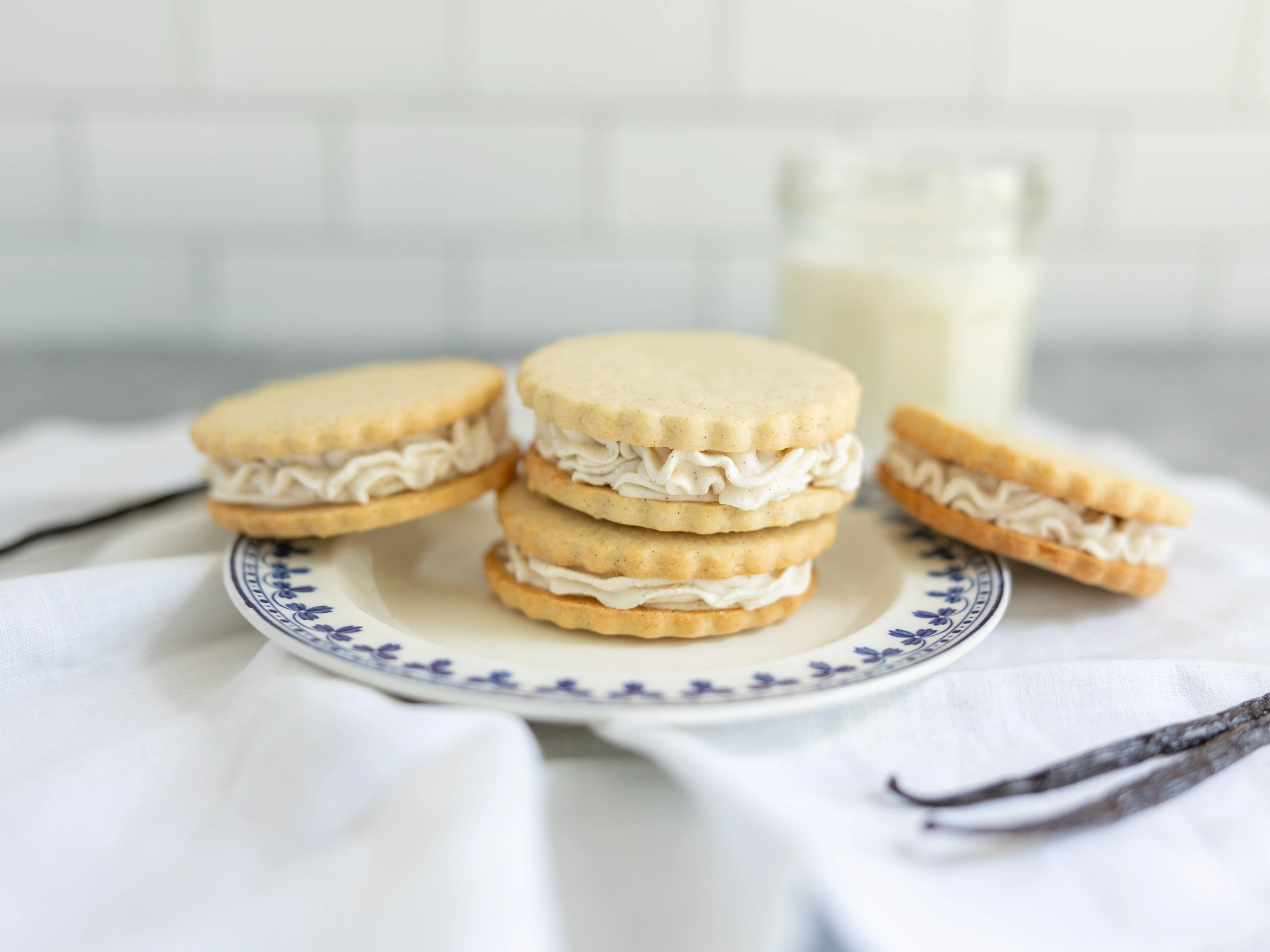 Granny's Vanilla Sammies | Big Recipe