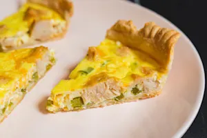 Sour Cream Chicken Quiche
