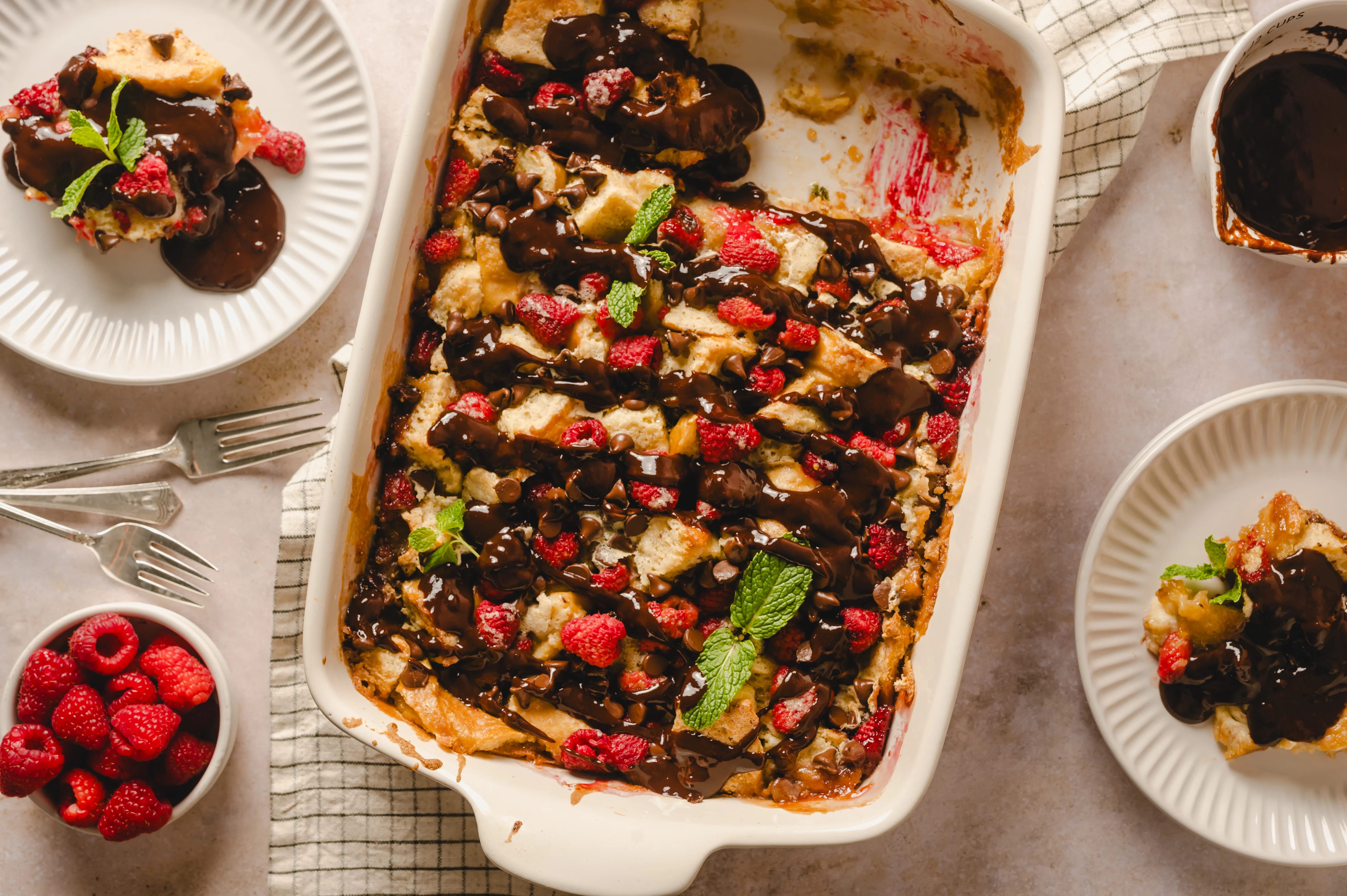 Valentine's Bread Pudding | Recipe Reader