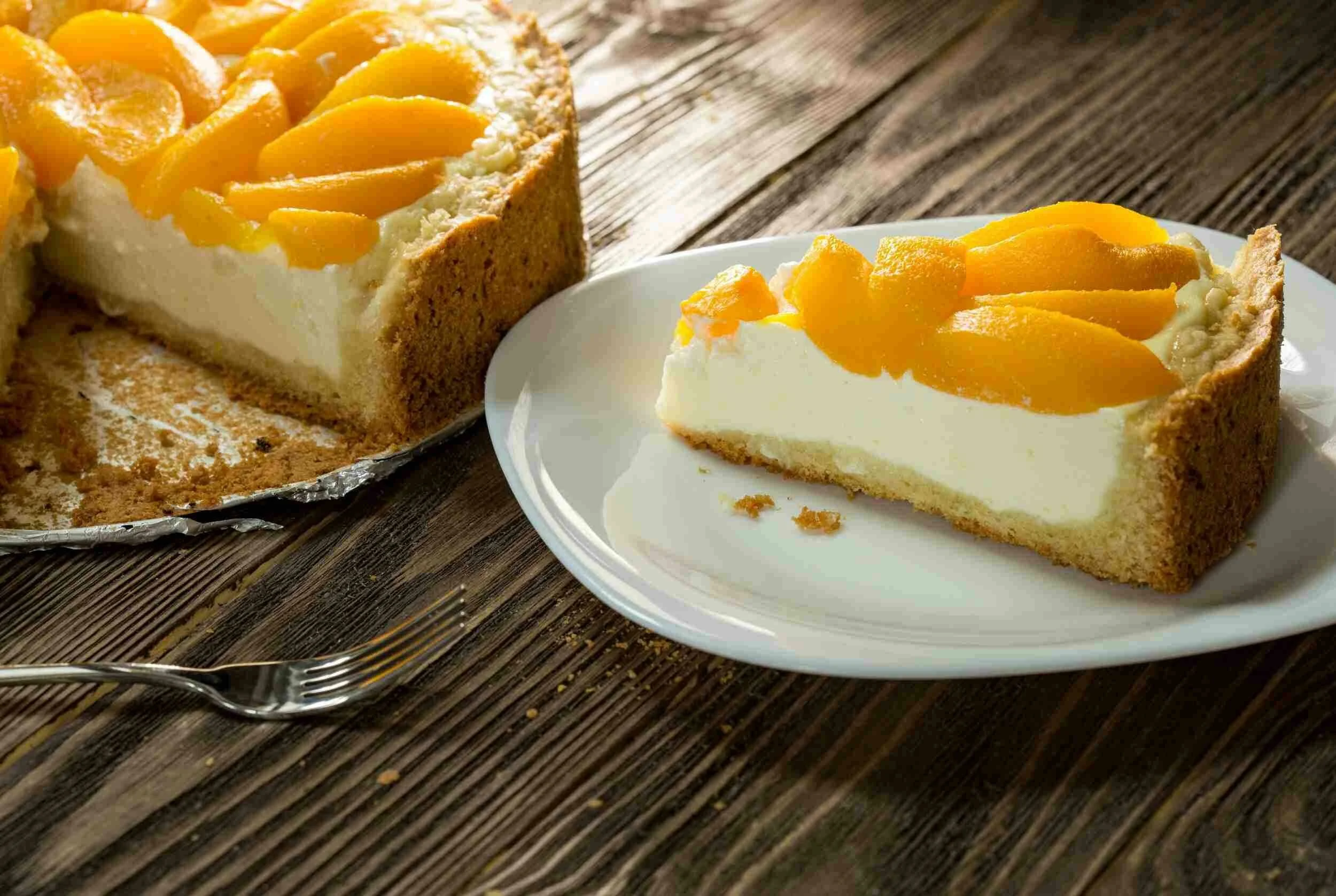 No-Bake Peaches & Cream Tart | Cooking Professionally