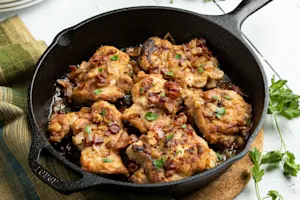 White Wine Chicken Thighs