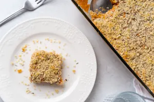 Lighter Sweet Potato Casserole -006