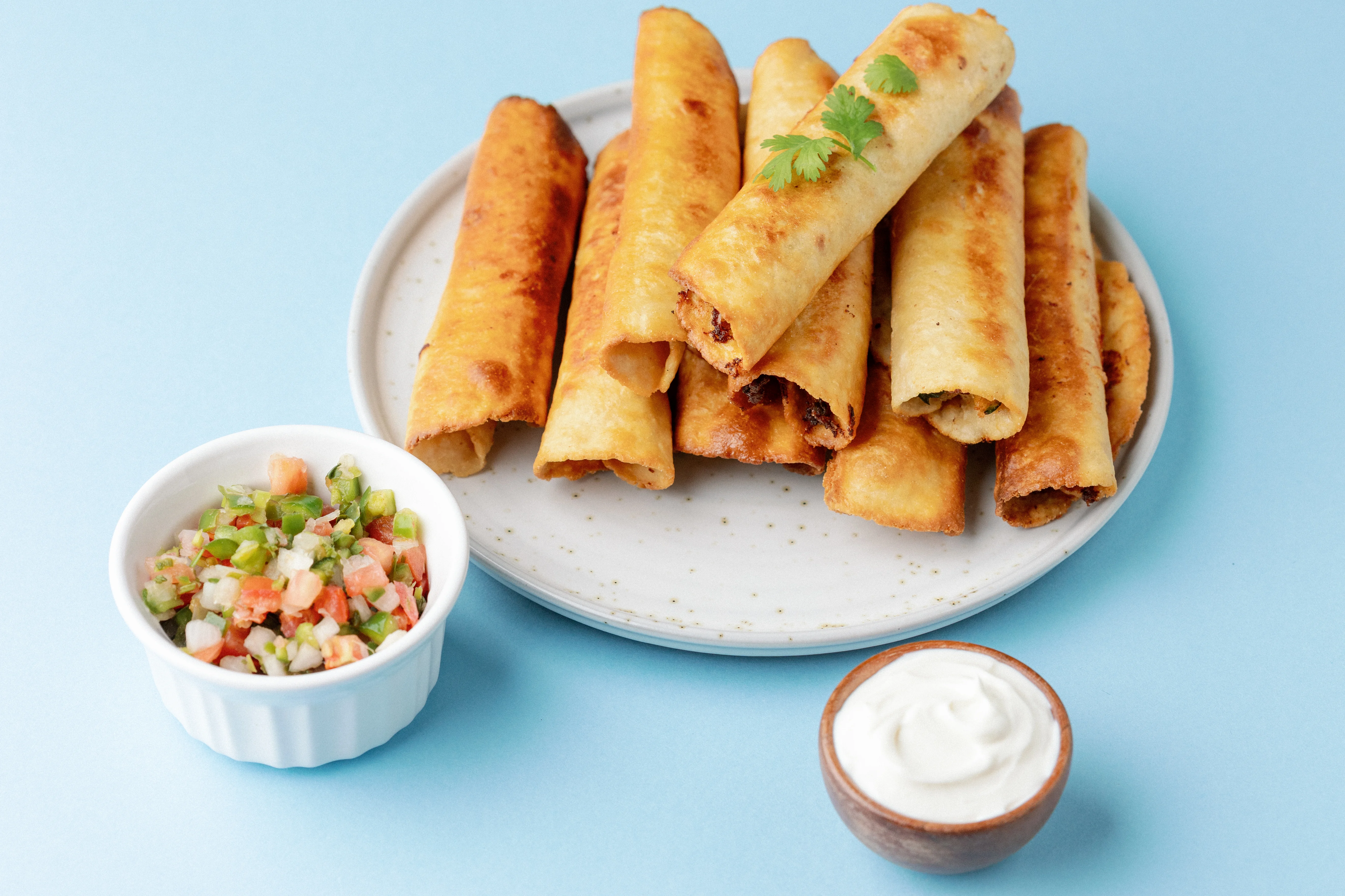 Golden Chicken Taquitos | Command Cooking