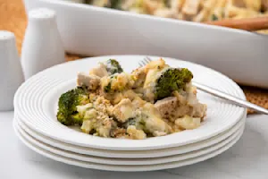 Skinnier Chicken Divan Casserole