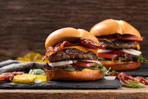 All-American Bacon Cheeseburgers