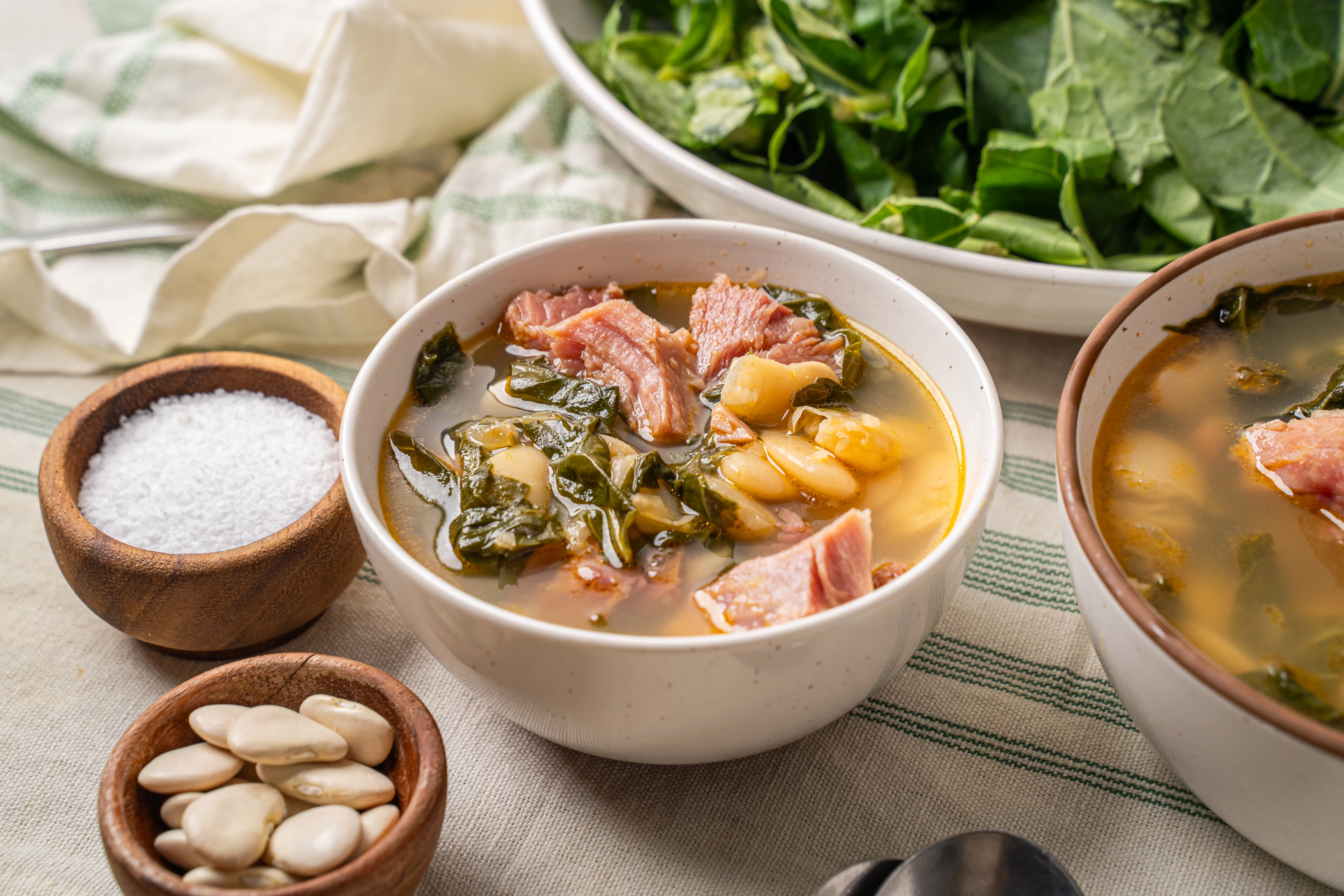 Homestyle Collard Greens & Ham Soup | Recipe Saver