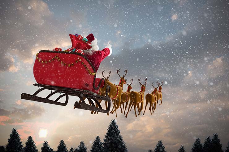  Why does Santa's sled get such good mileage? image
