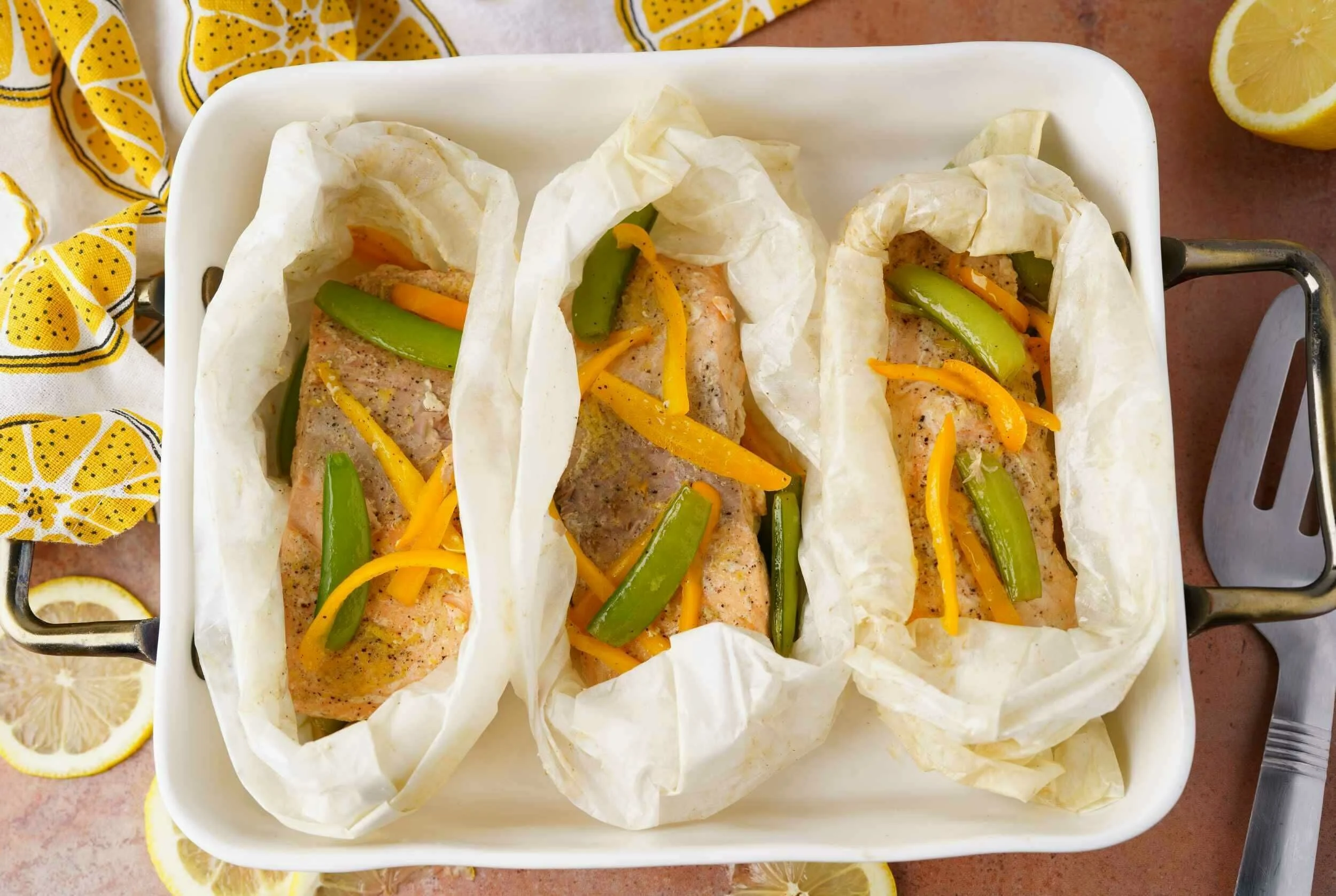 Salmon & Veggie Packets | Heartland Cooking